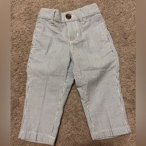 Hope & Henry blue striped boy pants